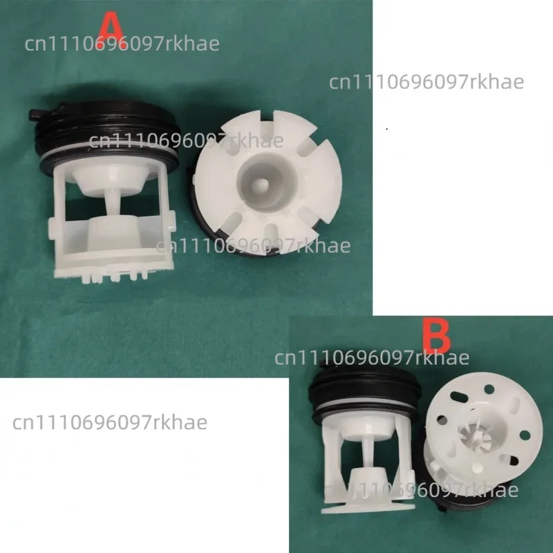 1PC Suitable for Haier for Whirlpool for Hisense for Rongsheng tumble dryer washing machine drain pump   outlet cover filter