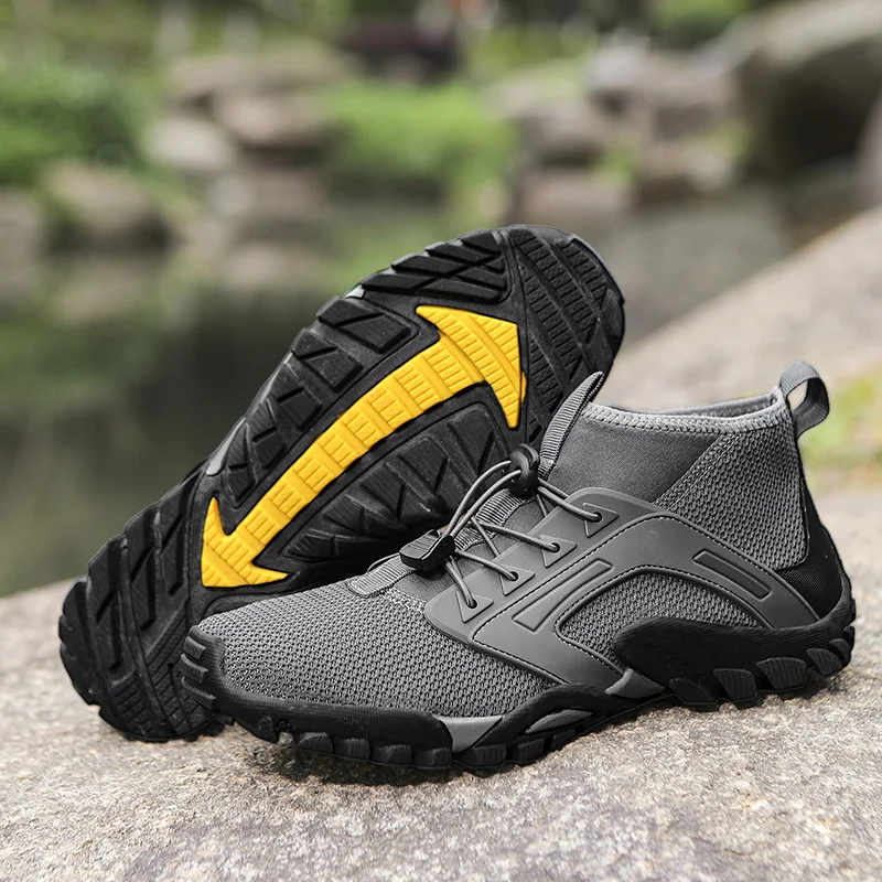 

Мужская обувь Aqua, быстросохнущие противоскользящие кроссовки 2025 года, обувь для горного туризма, плавания, мягкие мужские повседневные кроссовки, бесплатная доставка