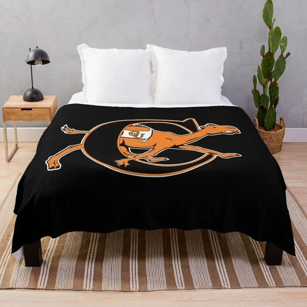 

Campbell Fighting Camels and Lady Camels Throw Blanket Compact Warm Blanket for Car Road Trip