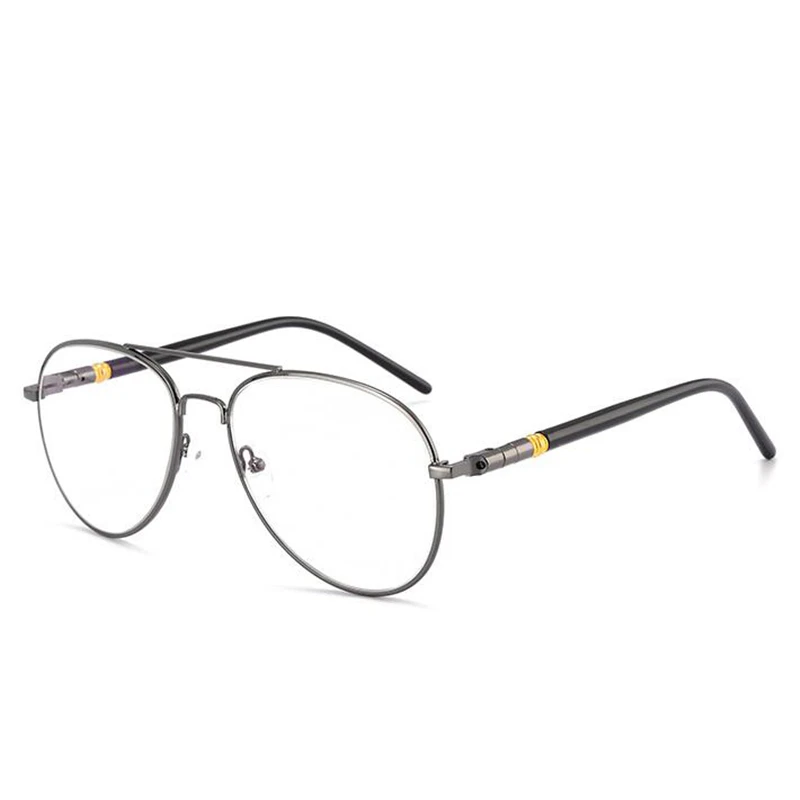 Outdoor Shade Sun Photochromic Pilot Myopia Glasses With Prescription Eyewear Men Oval Sunglasses Diopter 0 -0.5 -0.75 To -6.0