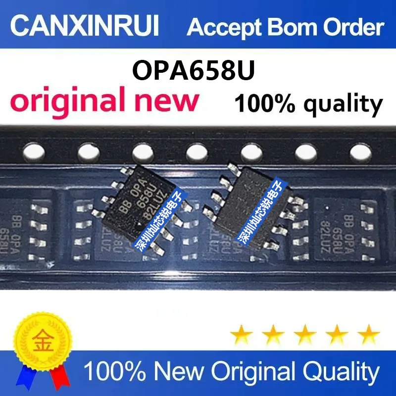 (5-100pieces)Brand New Original OPA658U OPA658 SMD SOP8 Current Feedback Operational Amplifier