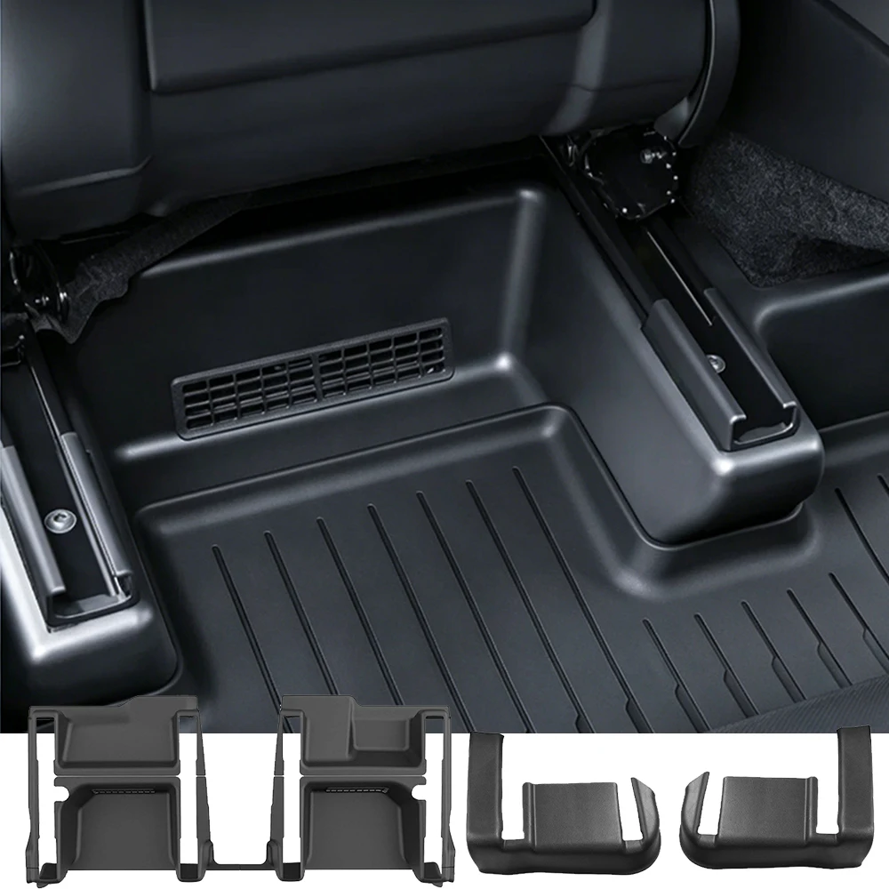 For Tesla Model YL Model Y Juniper Under Seat Corner Guard Protector Cover Seat Slide Rail Pad Guard Anti-Kick Pad Accessories
