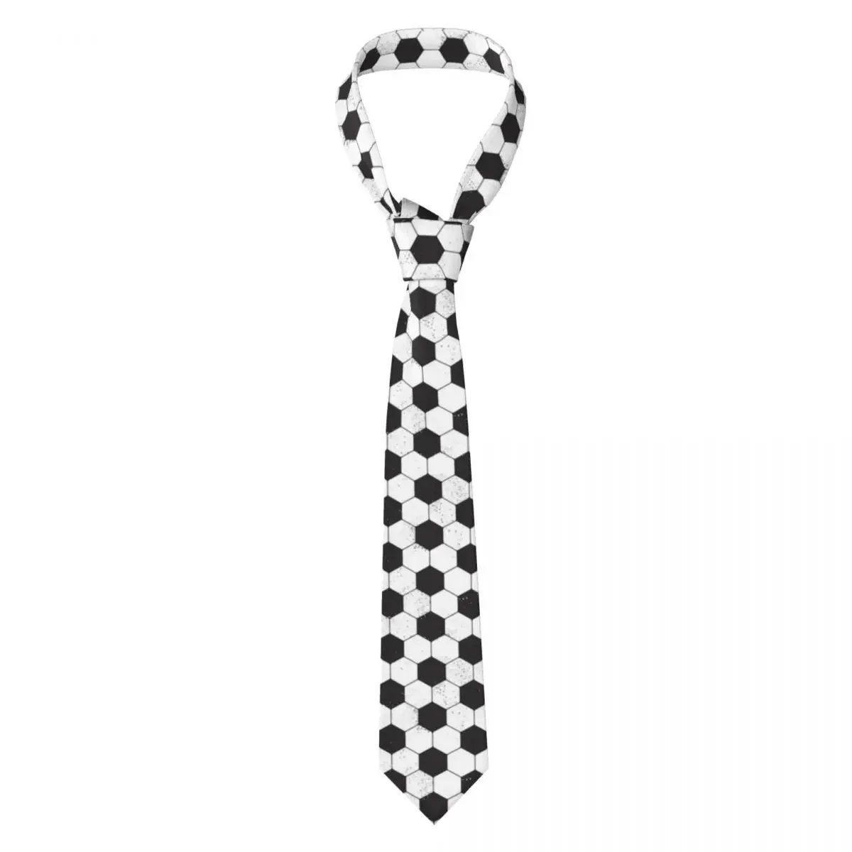 Grunge Soccer Ball Tie Necktie  Clothing Accessories