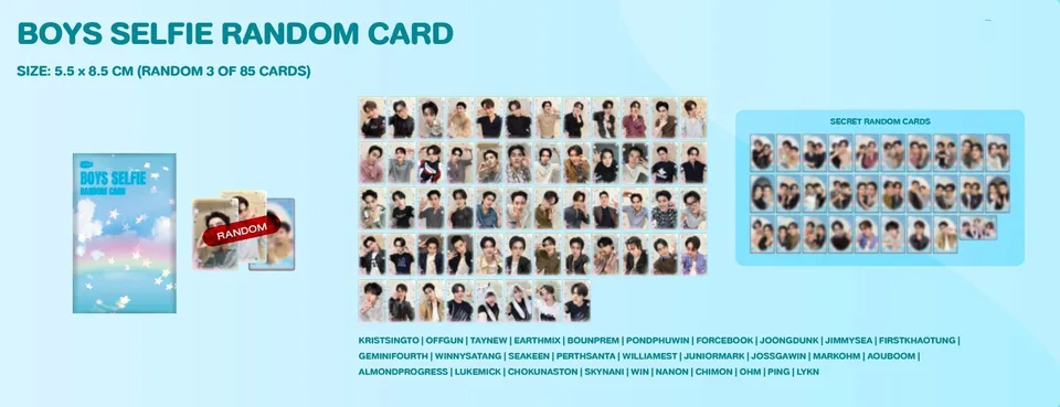 Official Gmmtv Pop up Store Pondphuwin Milklove Joongdunk Bounprem