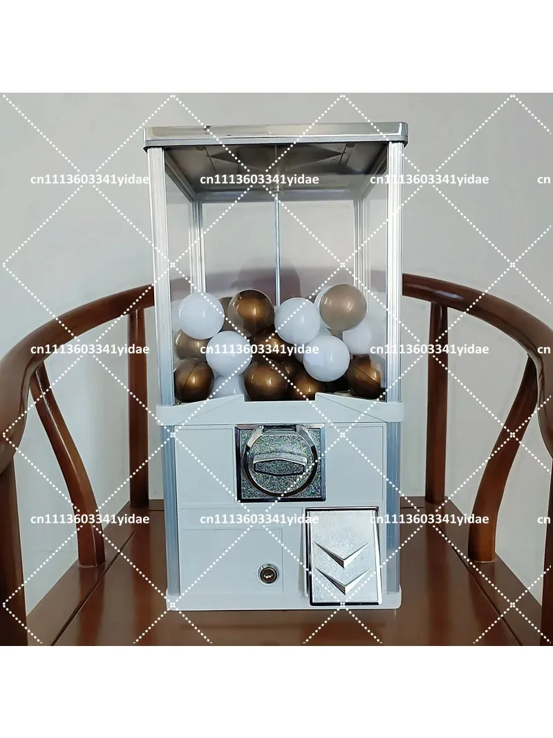 Large Square Egg Twister Coin-Operated Commercial Desktop Lottery Machine Coffee Capsule