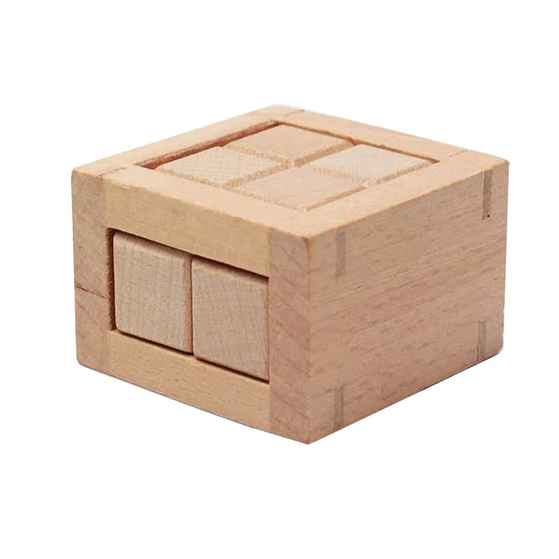 YueYu II Wooden Disentanglement Puzzles Difficult Brain Teasers For Adults And Kids Luban Lock IQ Logical Unique Learning Gifts view 4