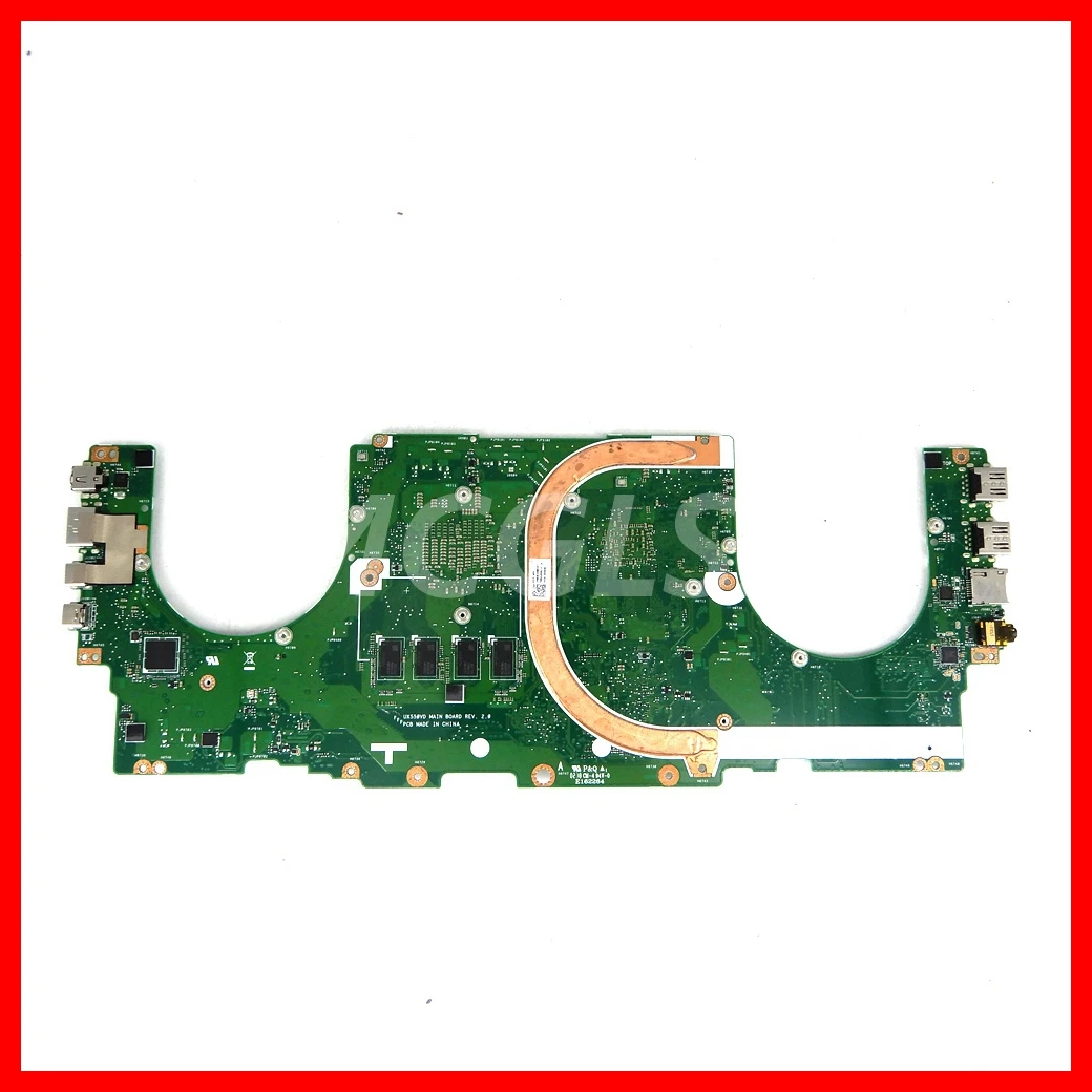 UX550VD Laptop Motherboard For ASUS UX550VD U5500V UX550VE UX550V Mainboard i7-7th Gen CPU GTX1050 GTX1050Ti GPU 8GB/16GB RAM