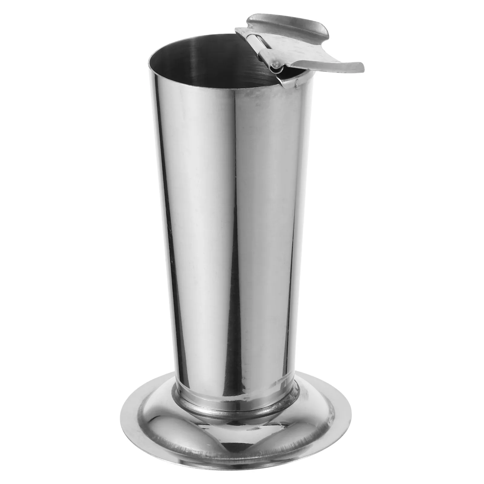 Stainless Steel Tweezers Holder Jar – Conical Sterilizer Storage Tube for Salon, Tattoo & Beauty Studio