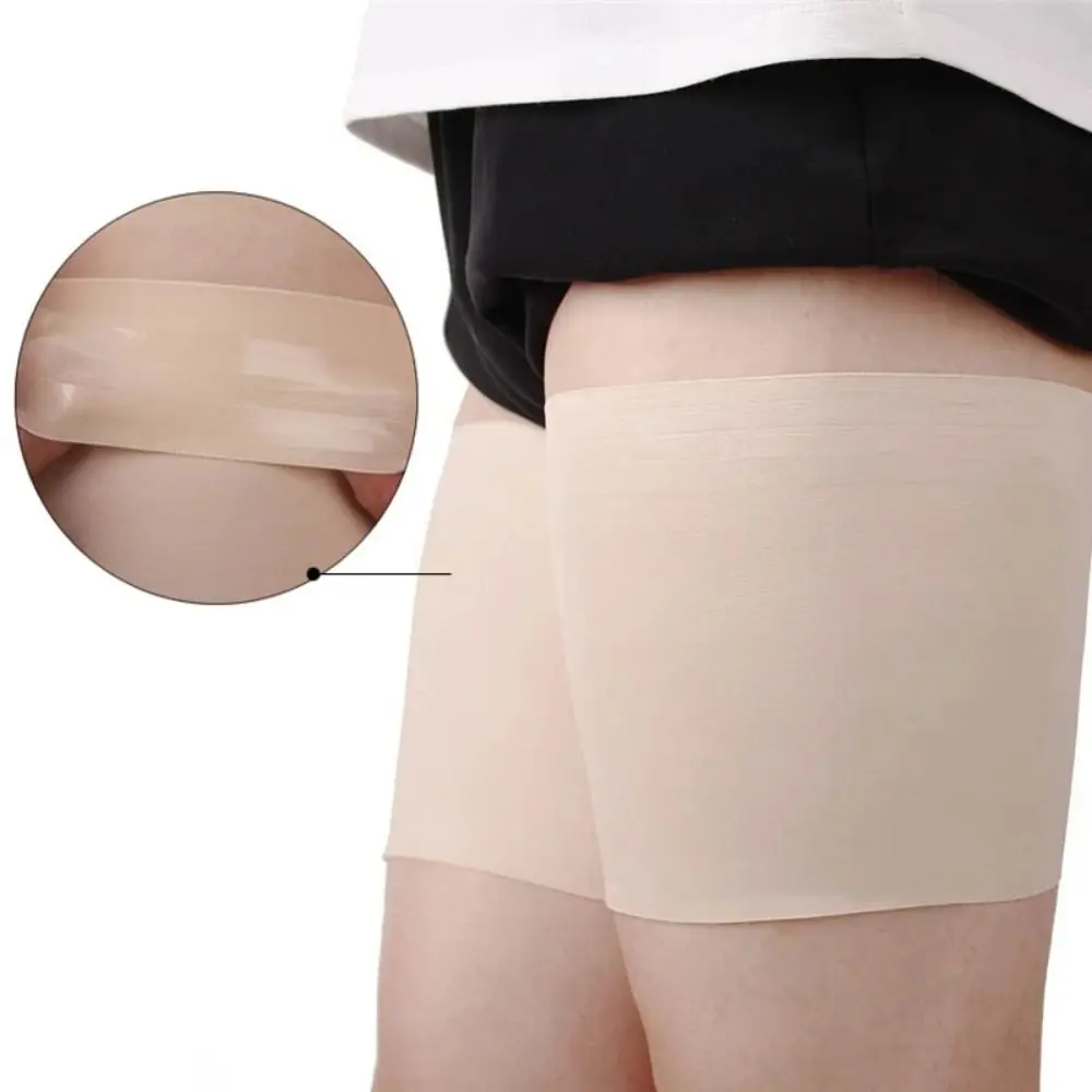 Bandes élastiques anti-friction pour les cuisses, couvre-cuisses unisexes, manches de chaussettes en silicone, vêtements de sport à la mode