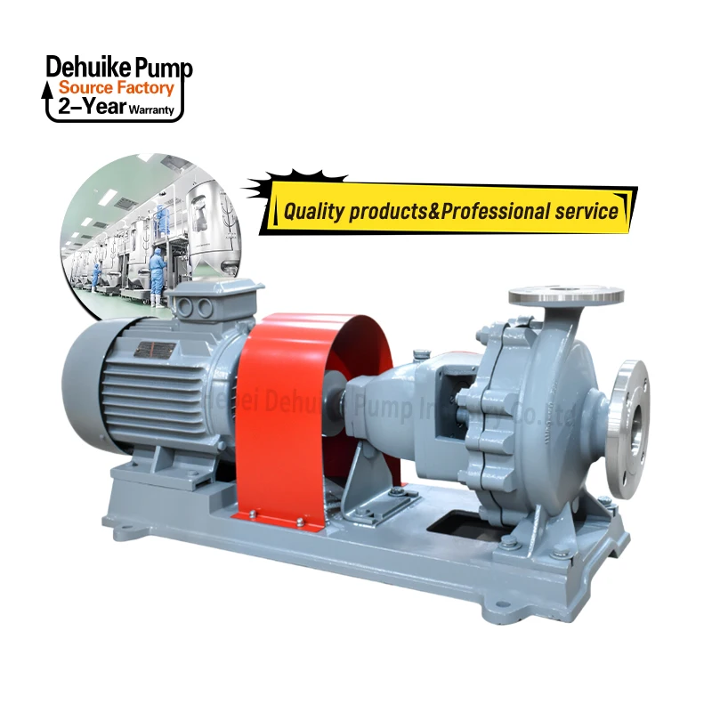 Dehuike Pump 55kw High Flow Horizontal Anticorrosive Customized High Quality Chemical Centrifugal Pump