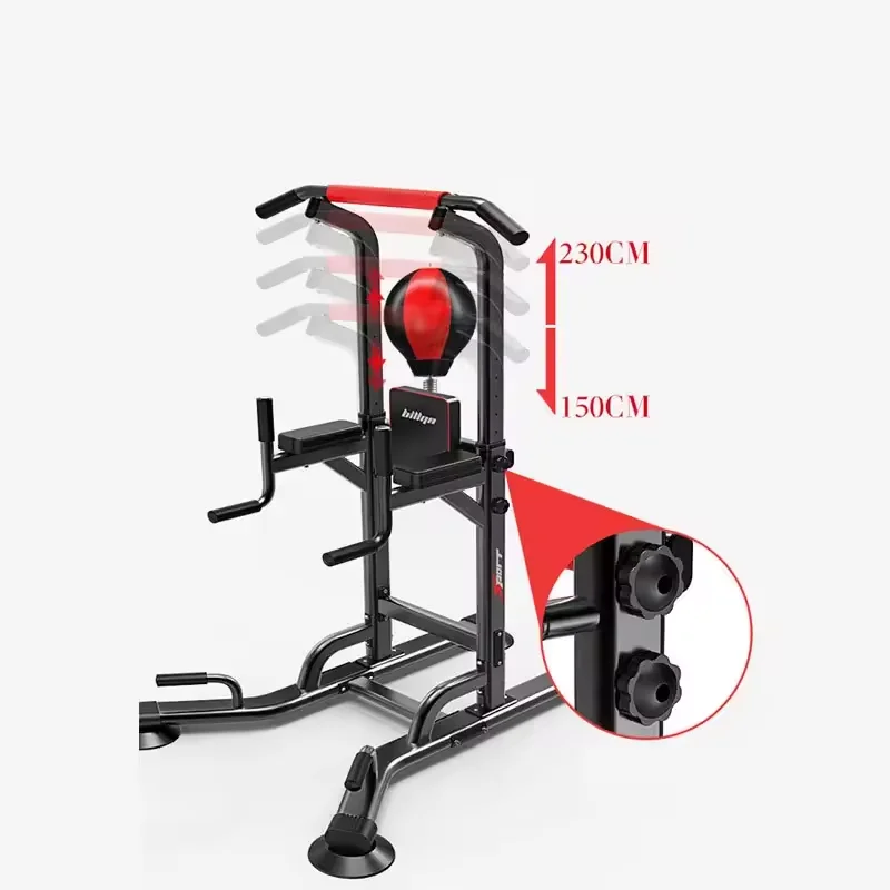 

Family Combination Multi Functional Rack Horizontal Bar Home Gym Fitness Parallel Bar With Speed Ball Newly