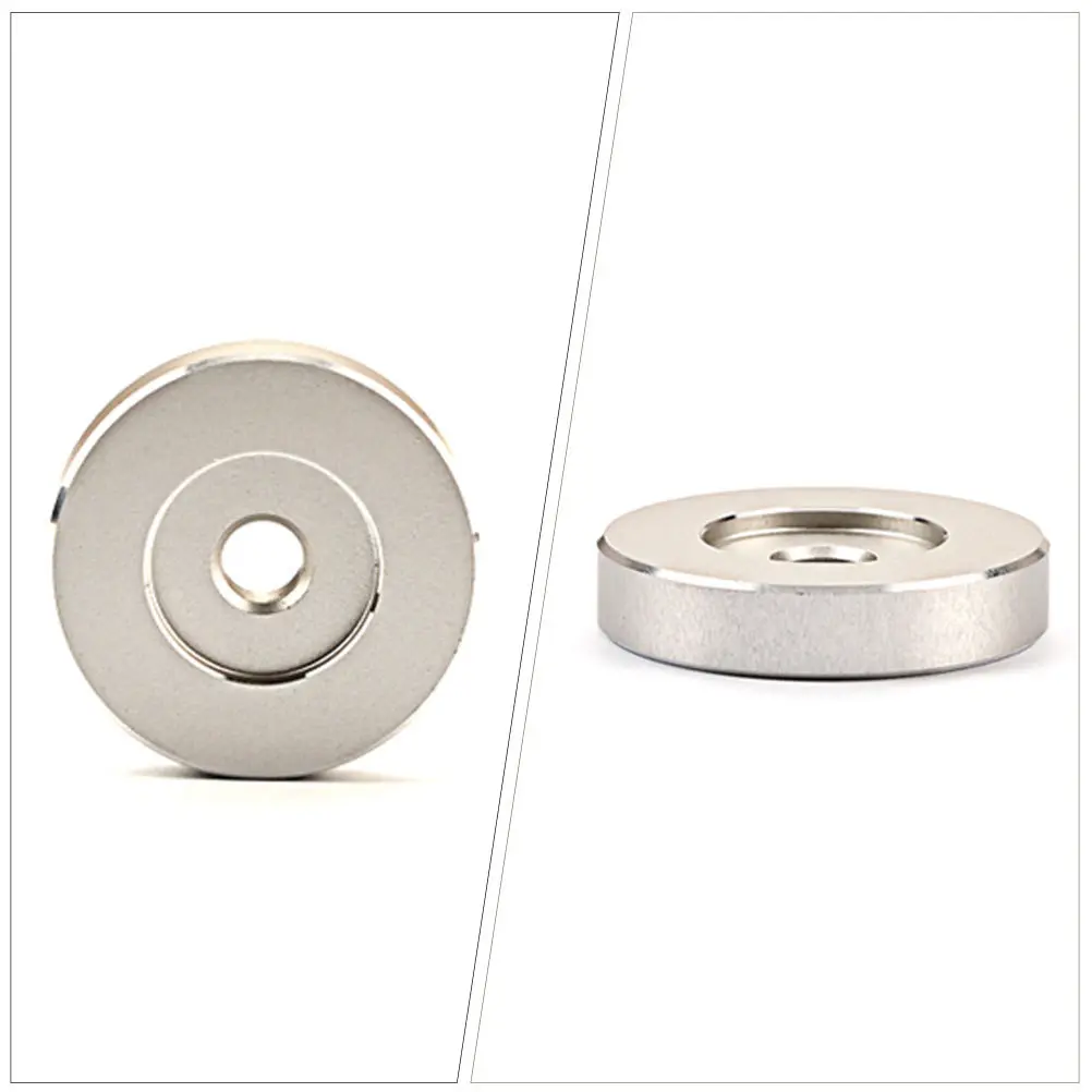 

Metal Turntable Adapter Small Phonograph Accessory Practical Replacement Adapter for Record Player Sound Improvement