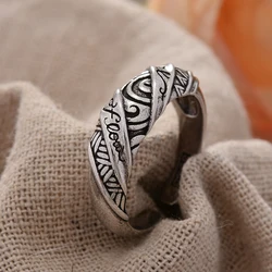Original New Style Totem Of Angkor Wat Retro Thai Silver Female Ring Cheap Jewelry For Women Gifts No Fade