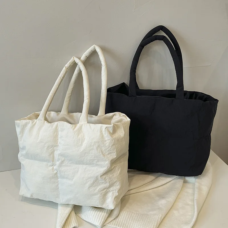 2026 New Puff Tote Bag Shoulder Bag Fashionable Versatile Commuting Armpit Women's Bag Bolsos Para Mujer