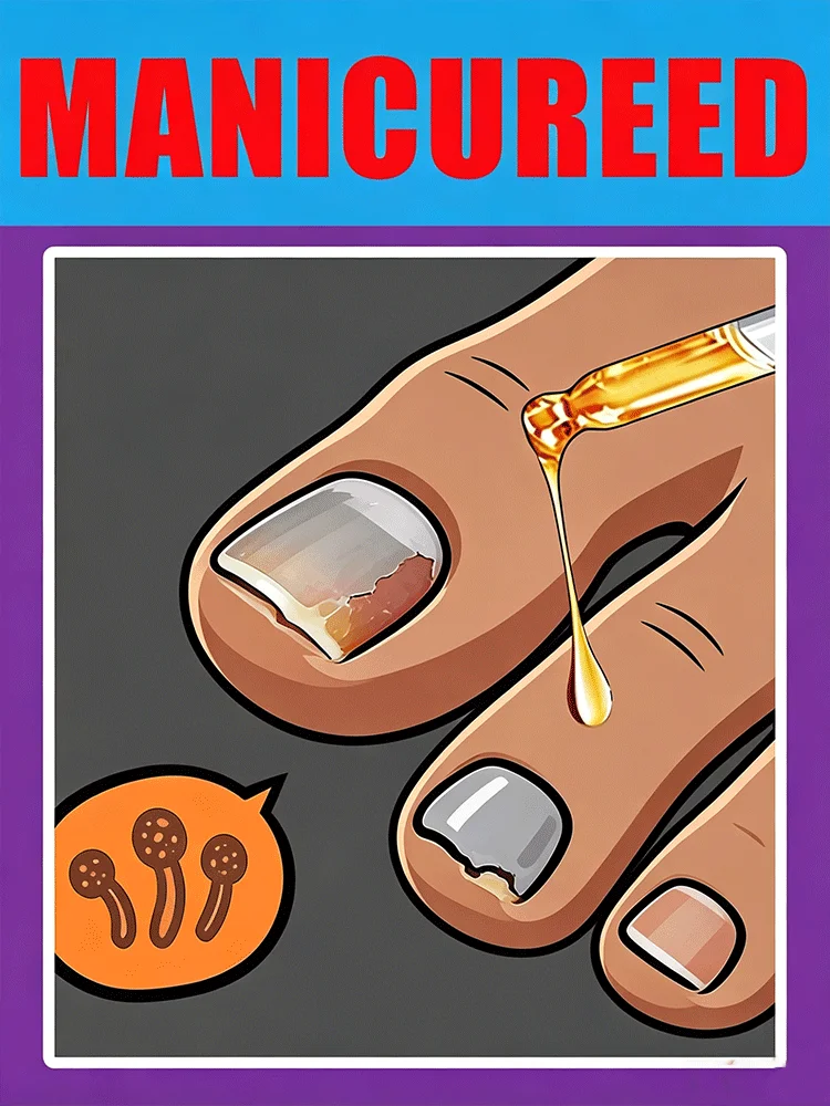 Foot Nail Fungus Removal Solution Nail Repair Care Liquid