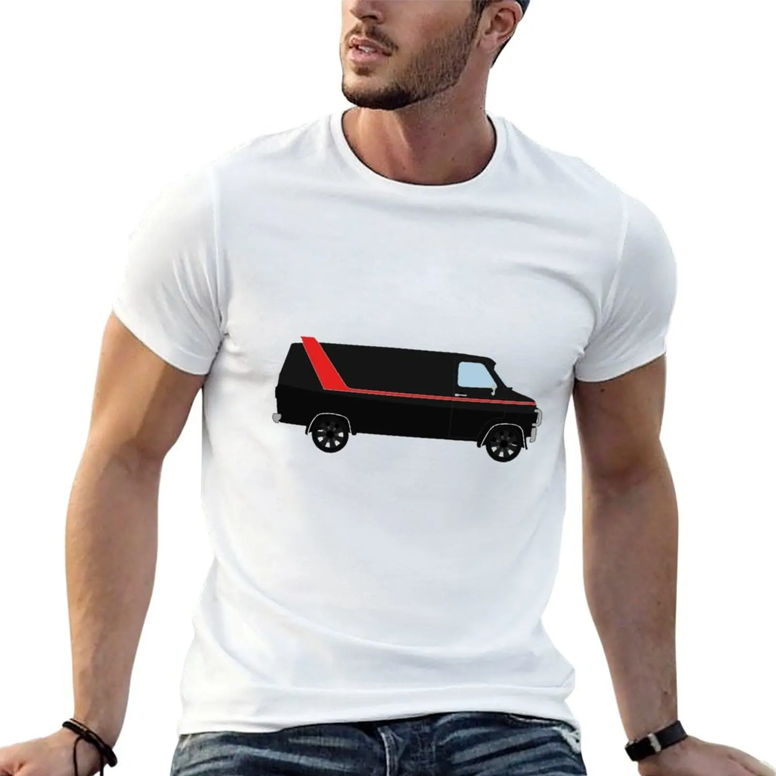 

The A-Team Van T-Shirt cotton t shirt pack funny t shirts cotton T-Shirt