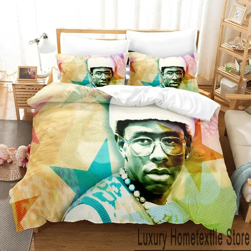 Discover Tyler The Creator Rapper Bedding Set, Gifts for Fan