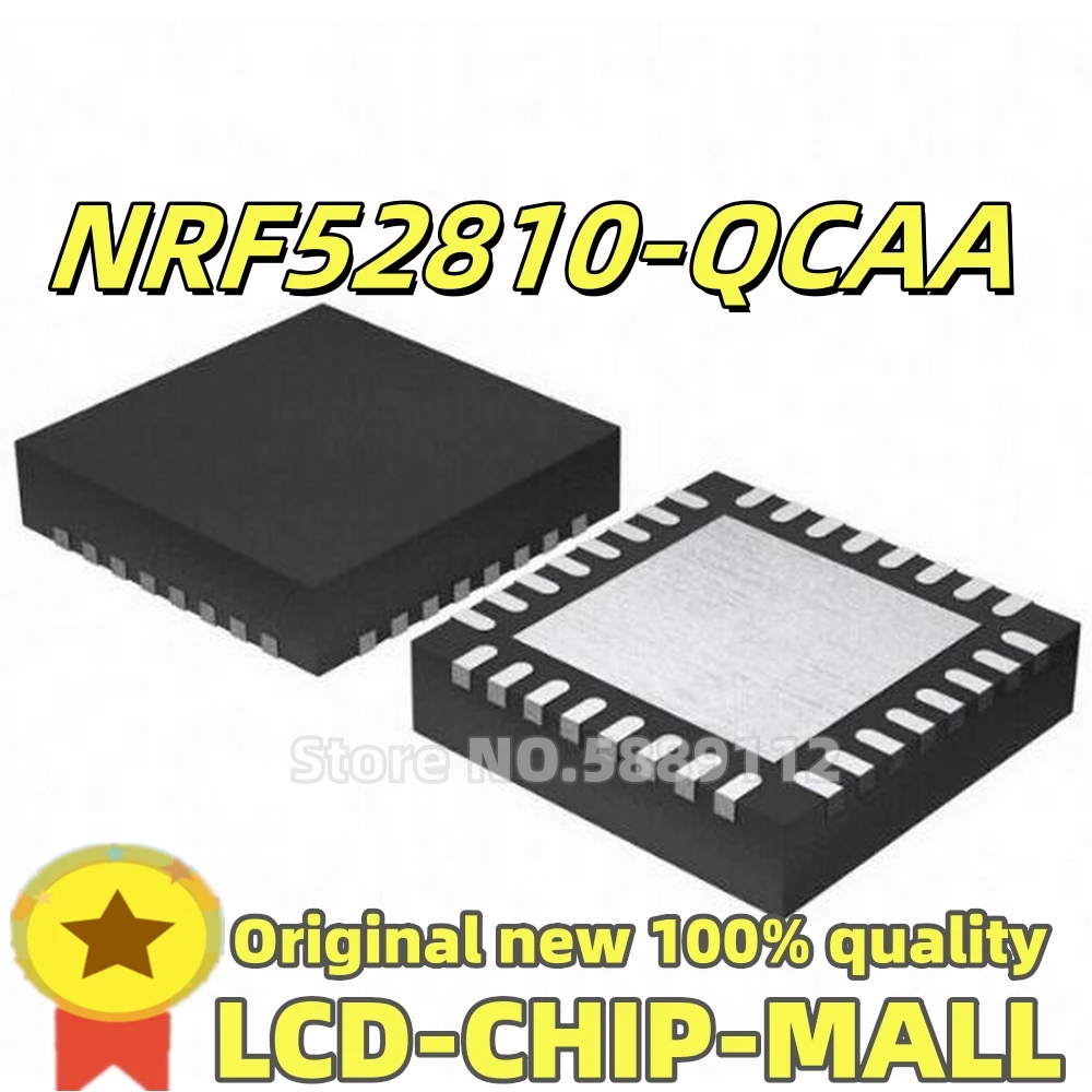 5PCS NRF51802-QFAA  NRF52810 NRF51822 NRF52832 NRF51822 NRF52810 NRF52840 NRF51822 NRF52820 QDAA QFAB QIAA QCAA QFAC QFAA QFN