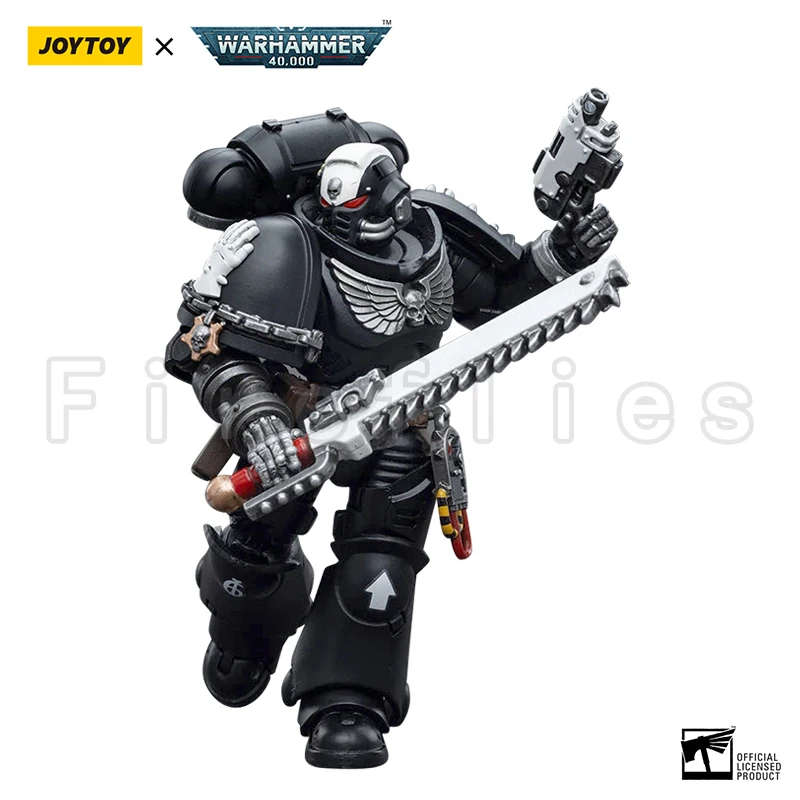 1/18 JOYTOY Actionfigur 40K Iron Hands Figuren Sergeant Kalock Feirros Anime Modell Spielzeug