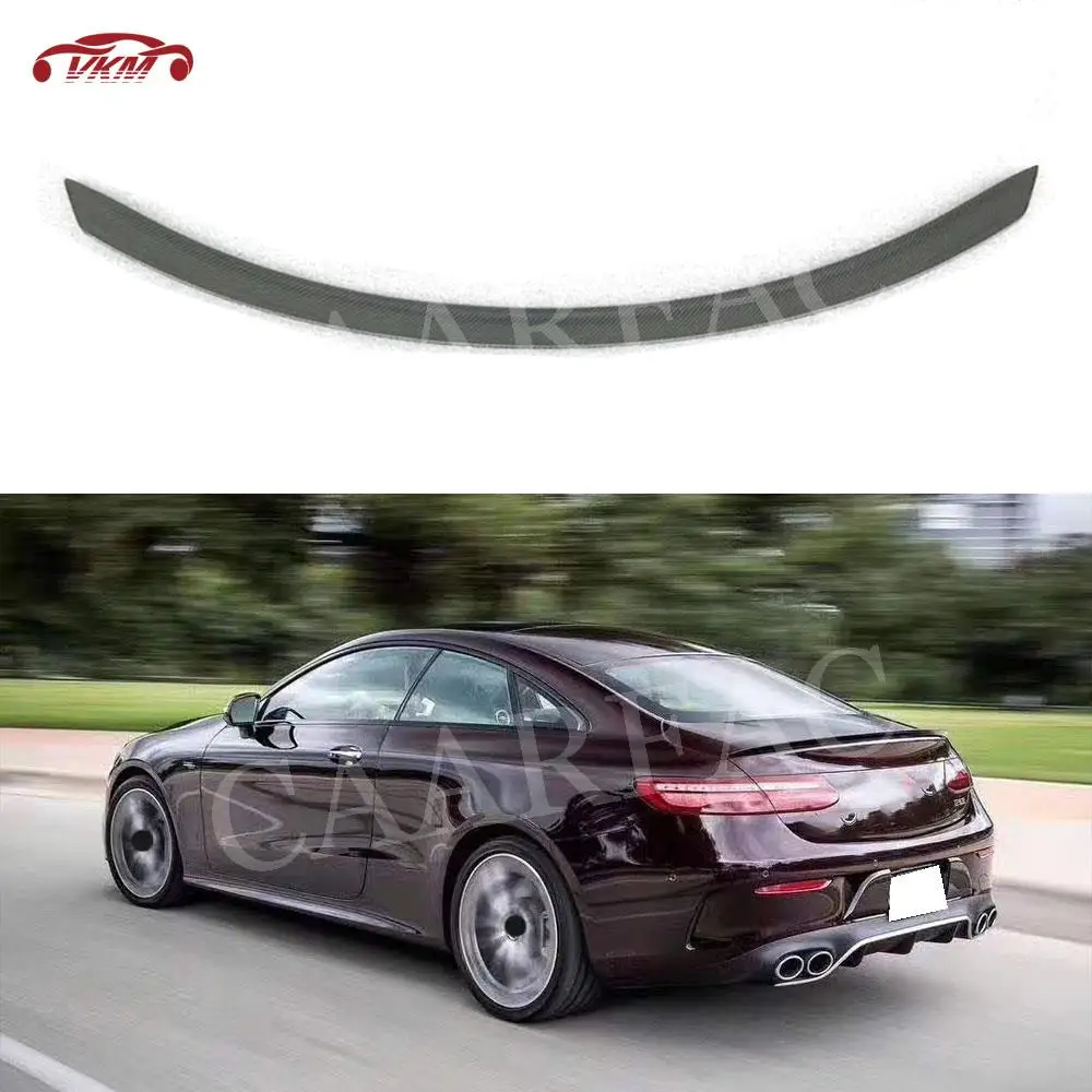 

Carbon Fiber Car Rear Spoiler Boot Lid Trim Wings for Benz C238 E200 E300 E63 AMG Coupe Sport 2017-2019