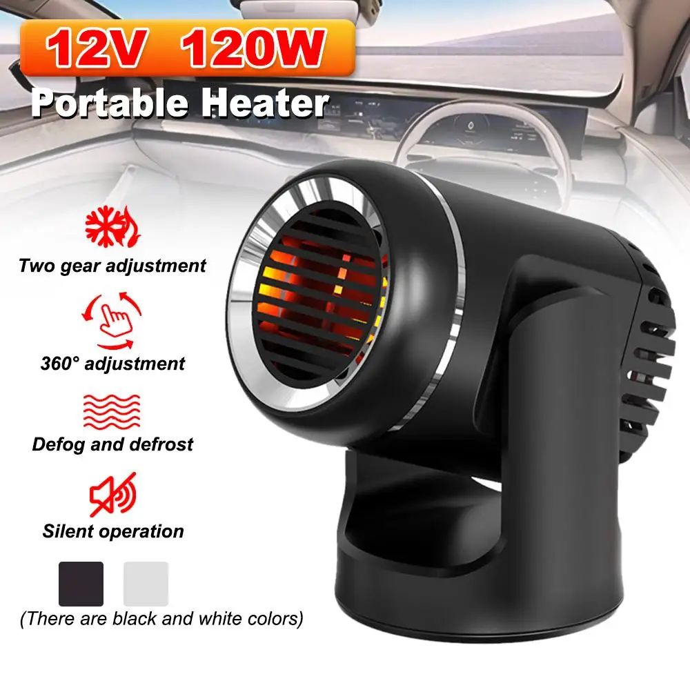 

Car Mounted Heater, Dual-purpose Electric Heater for Both Cooling and Heating, 360 Degree Rotation