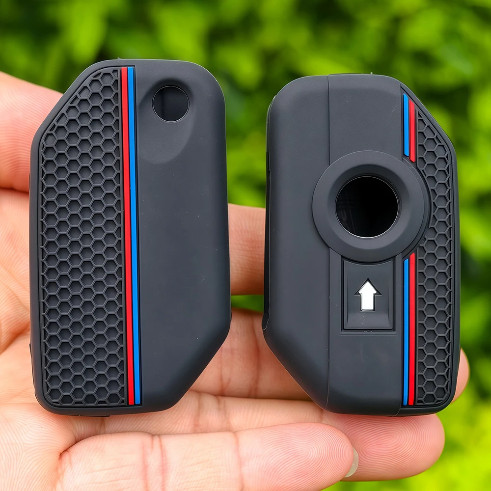 For BMW C400X F900XR F850GS C400gt R1250GS 750GS F900R 1200GS GS1250 F750 R1200GS 900 R 850 1200 Silicone Key Cover Keychain