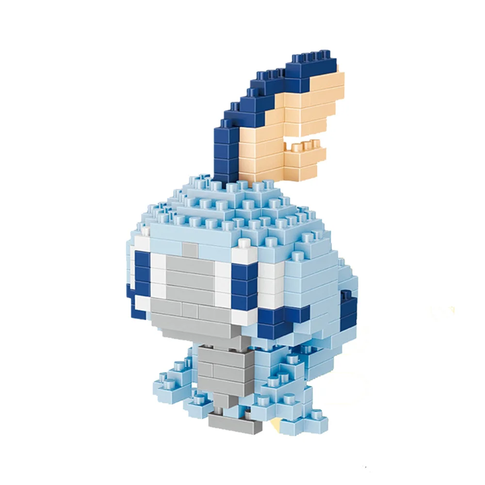 NO BOX Pokemon Kleines Gebäude Pokemon Nanoblock Cartoon Pikachu Bildung Spiel Grafik Pokemon Spielzeug für Kinder Geburtstag