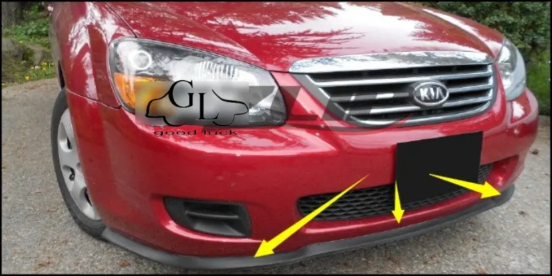 Bumper Lip Deflector Lips For KIA Cerato Sephia Spectra 5 LD 2003~2008 Front Spoiler Skirt For Car Tuning / Body Kit / Strip