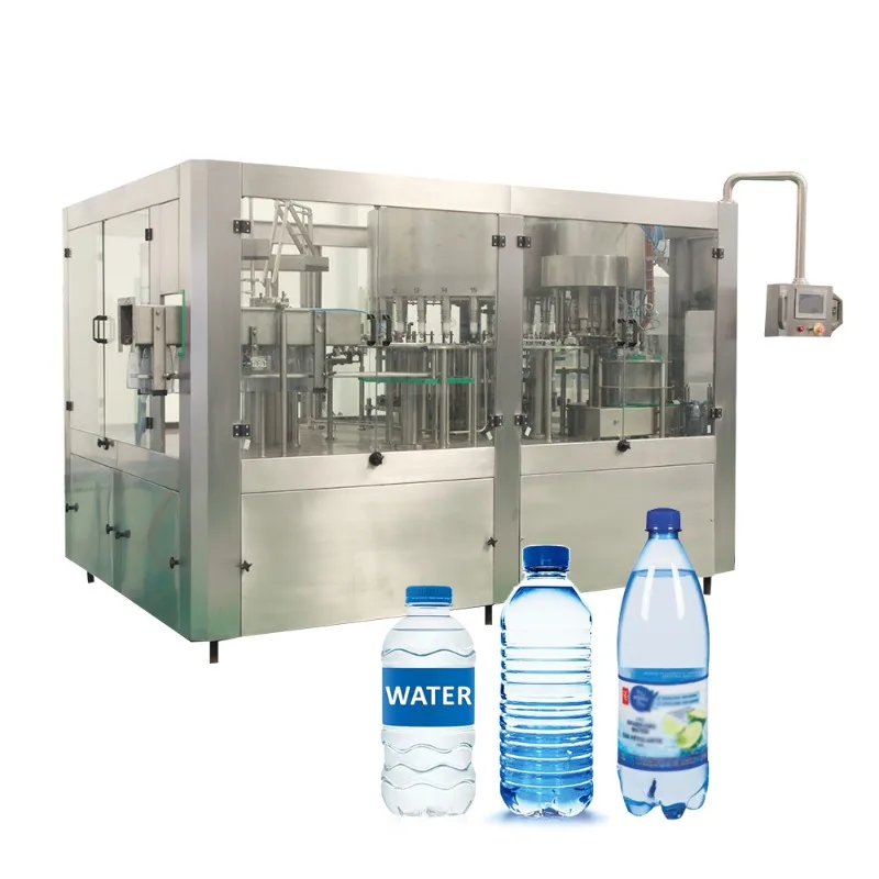 Automatic 3 In 1 PET Bottled Spring Pure Mineral Drinking Water Washing Filling Capping Machine Mineral Water Filling Machine