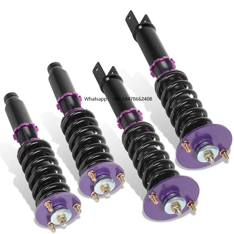 

Coilover Kit for 90-97 Hon-da Acc-ord Purple Way Coilover Shock Absorbers Struts 4PCS