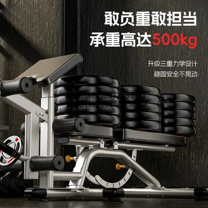 Multifunctional dumbbell stool Fitness chair Adjustable upper diagonal push shoulder chair Professional flat bench push stool