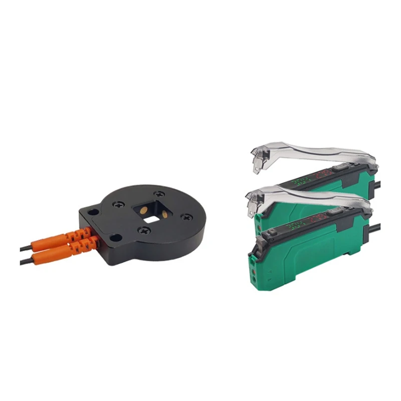 Dispensing Machine Needle Alignment Fiber Optic Sensor CenterJAS