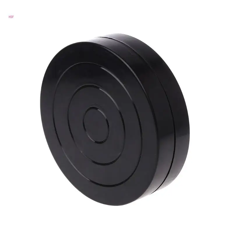 11.5cm Plastic Turntable Pottery Clay Sculpture Tools 360 Flexible Rotation Pottery Tools and Supplies for Beginners