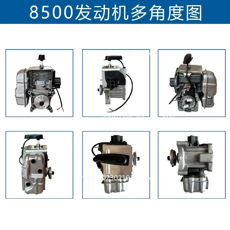 Muffler Cylinder Piston Crankshaft Engine Powertrain Assembly for Redmax 577424401 EBZ8500 EBZ8500RH