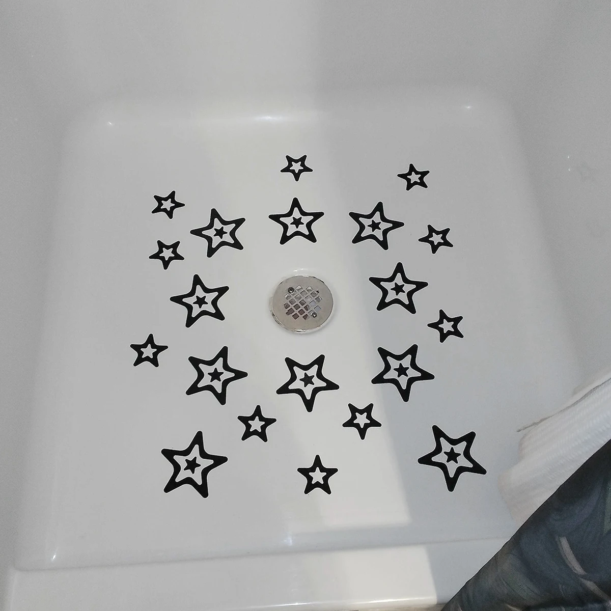 10PCS Five-pointed star Non Slip Bathtub Stickers