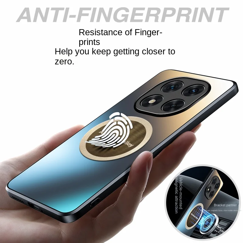 For Xiaomi POCO X7 Case Hard AG Matte Magnetic Protective Back Cover Phone Case For Xiaomi POCO X7 5G X 7 Full Cover Phone Shell