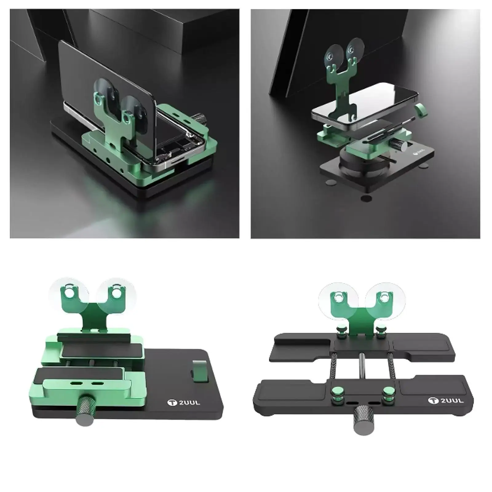 Mathiateur d'écran de téléphone en acier, support rotatif, luminaire, utilitaire