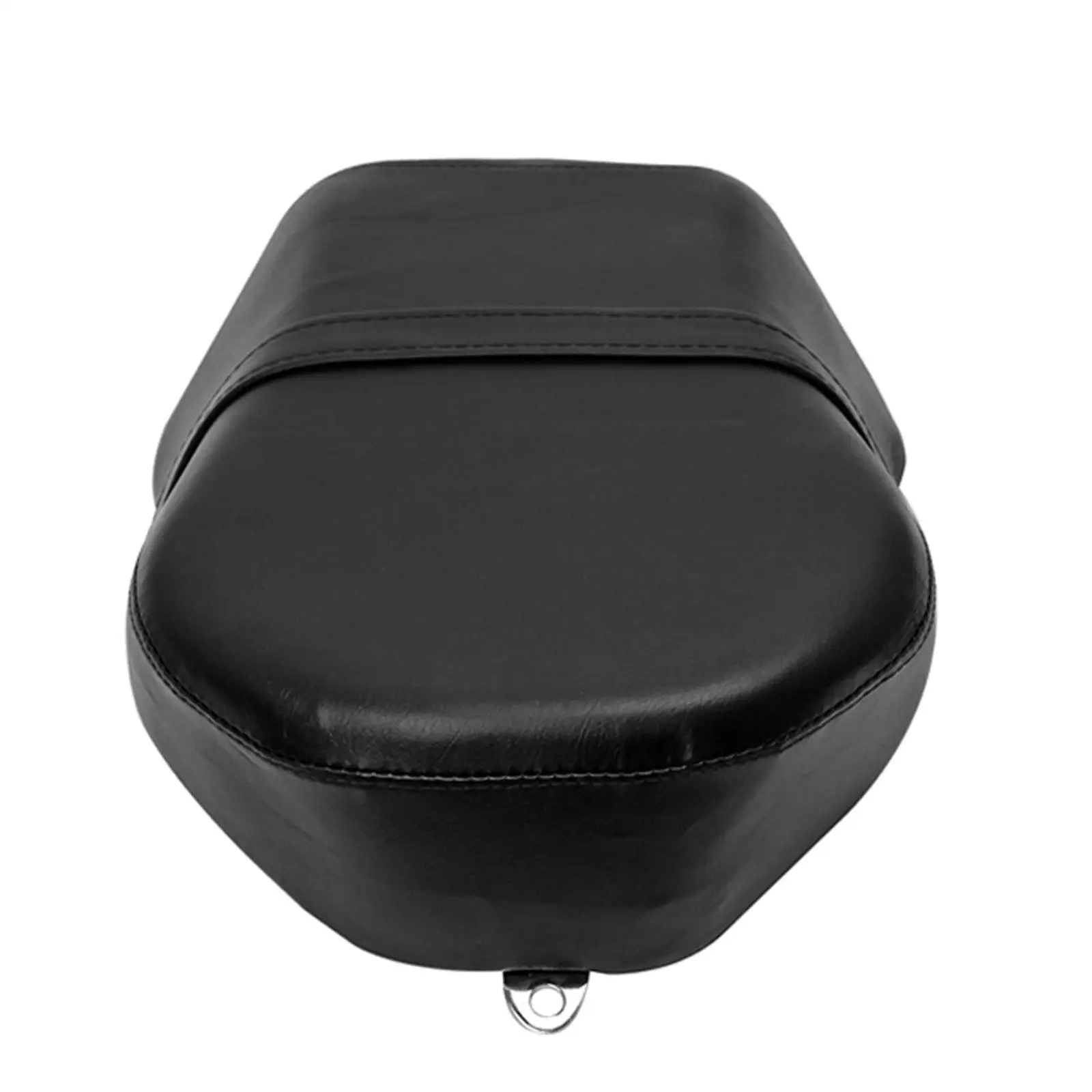 Black Motorcycle Pillion Cushion Pad Motorcycle Rear Passenger Seat Cushion for Harley Sportster 883 1200 Replaces Durable