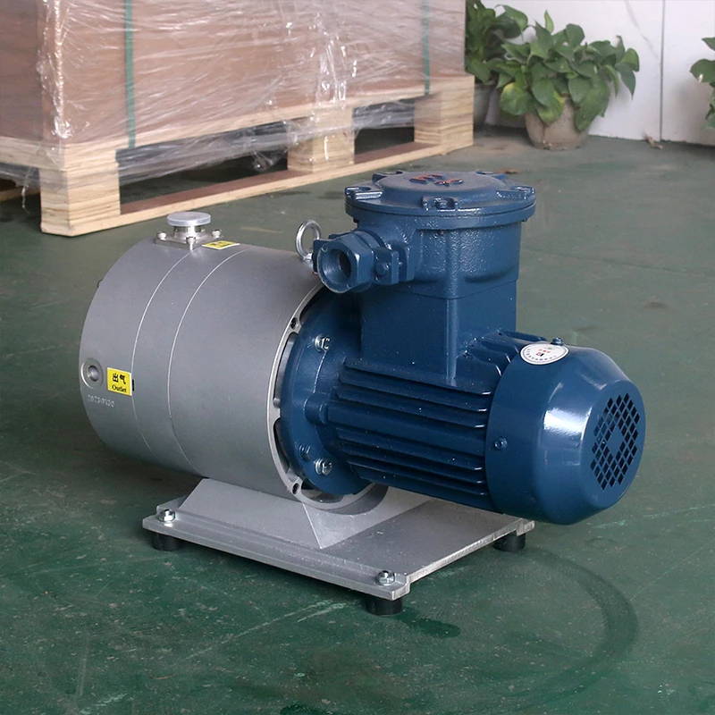 3Pa 25CFM 2 - PUYON High Pressure Dry Scroll Vacuum Pump PSR040 Oil Less Spiral Vacuum Pump for Vacuum Coating Equipment