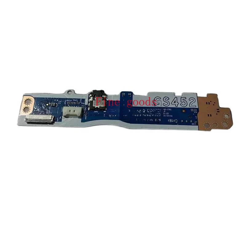 Gs452 NS-C781 for Lenovo IdeaPad 3 14Siml 14iil05 14itl0 5 NS-C781 power button switch audio board flex cable