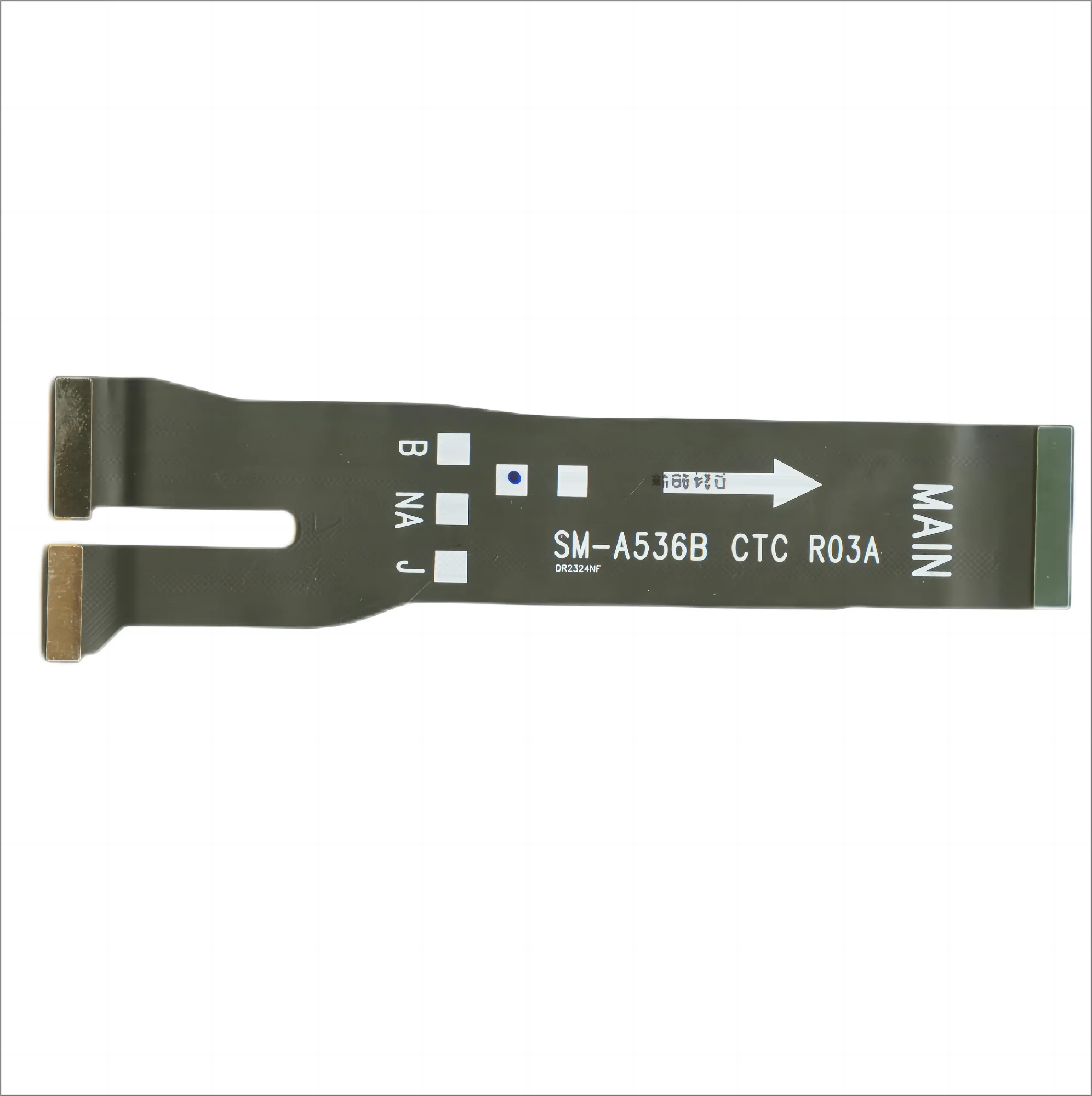 Conector de base de puerto de carga USB + Cable flexible de placa base adecuado para Samsung Galaxy A53 A536, pieza de reparación de placa de carga
