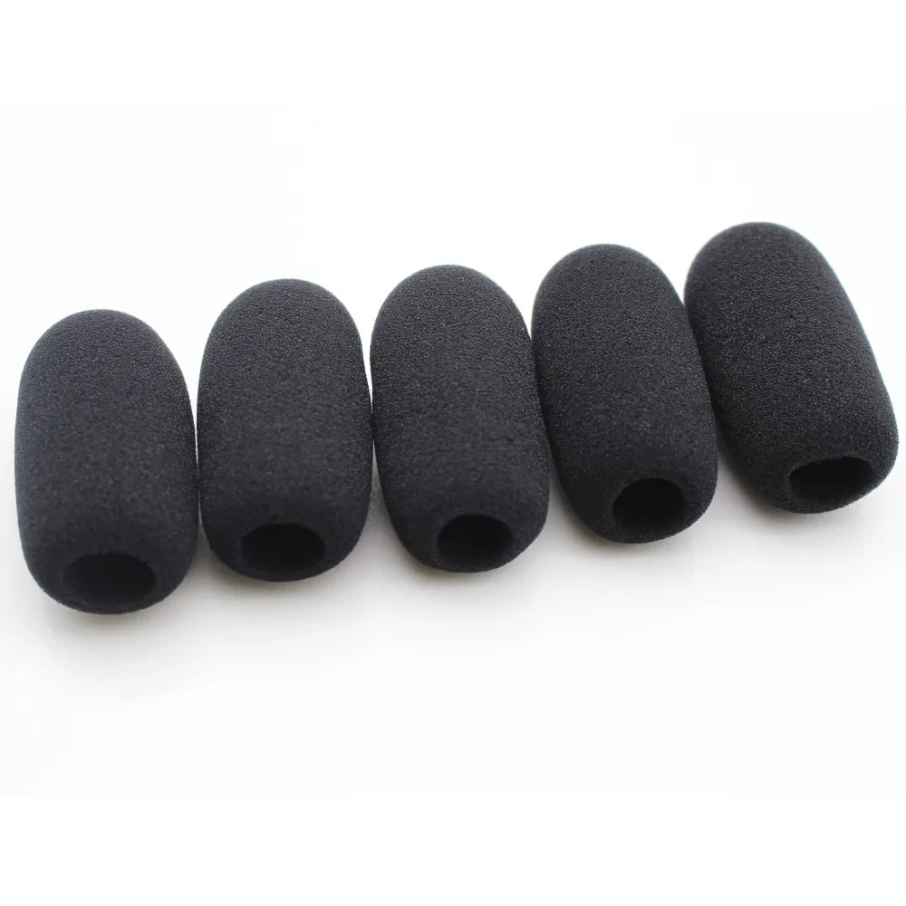 6 Pcs Larger Foam Windscreen Mic Windshields Foam Cover for Desktop Shotgun Microphones