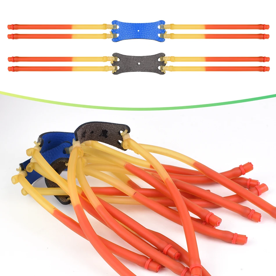 4/8PCSOutdoor Catapult Sports Profession Shooting Accessories Slingshot Hunting Powerful Rubber Band High Elasticity Replacement