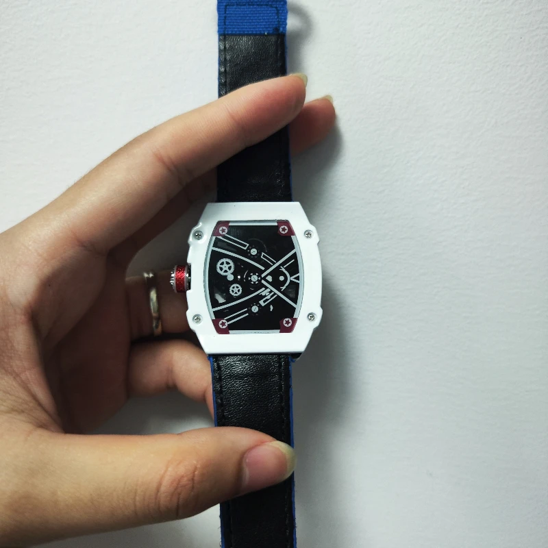 New Ultra Slim Barrel Shaped Best Selling Fashionable Men's Quartz Watch Brand Luxury Quartz
