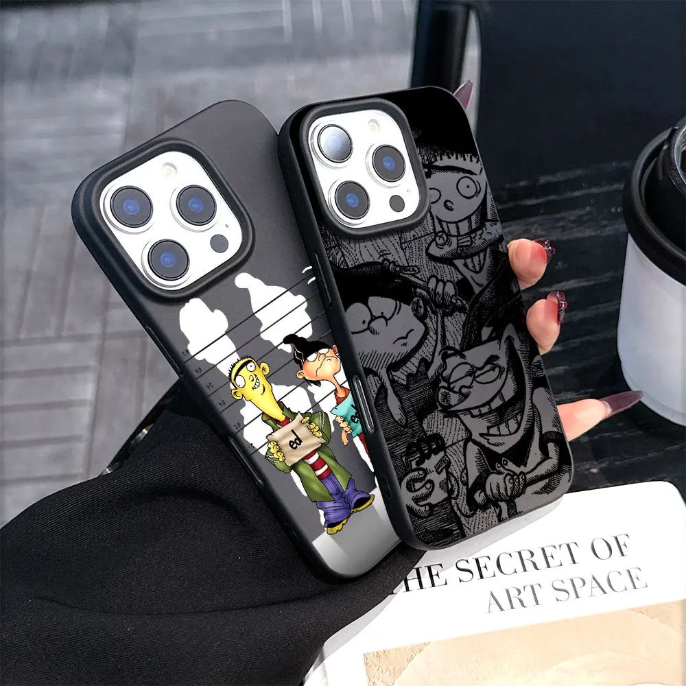 الكرتون E-Ed Edd N Eddy الفاخرة ماتي سيليكون لينة قضية الهاتف لسامسونج S25 S24 S23 S22 S21 S20 S10 FE زائد الترا 4G 5G غطاء #2