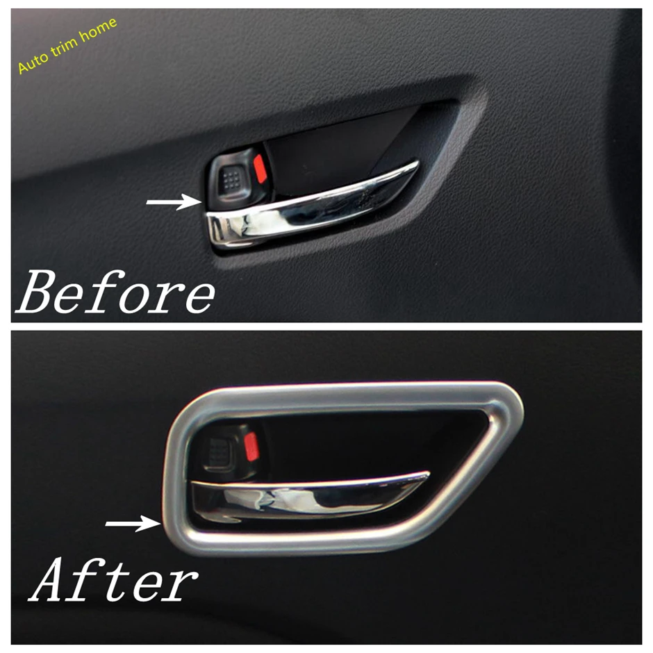 Air AC Vent Decor Frame Door Handle Bowl Steering Wheel Head Light Lamp Cover Trim For Suzuki Vitara 2015 - 2021 Car Accessories