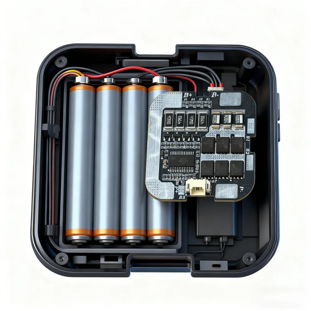 4S 60A 21700/18650 Lithium Battery Protection Board With Balancing Built-in Thermal Protection Overcharge Discharge Safety