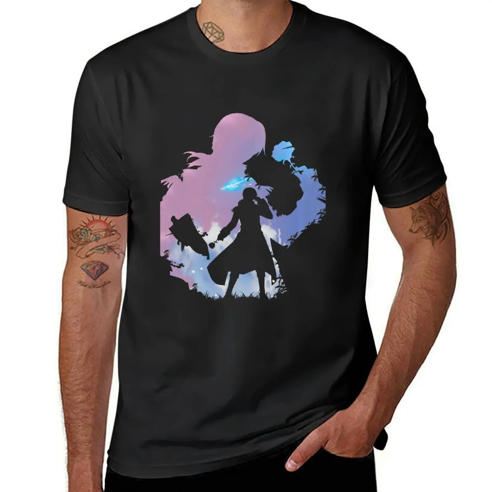 

Trails of Cold Steel Olivert T-Shirt for a boy summer clothes fashion shirts sweat men clothes