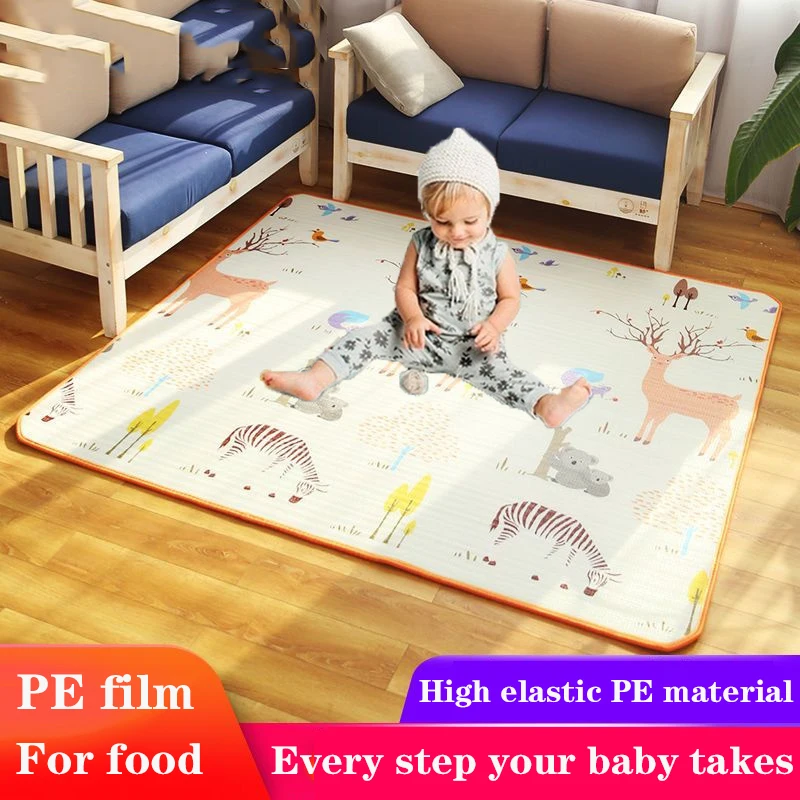 200*1 Cm Thickness XPE Baby Play Mat Toys for Children Rug Playmat Developing Mat Baby Room Crawling Pad Folding Mat Baby Carpet