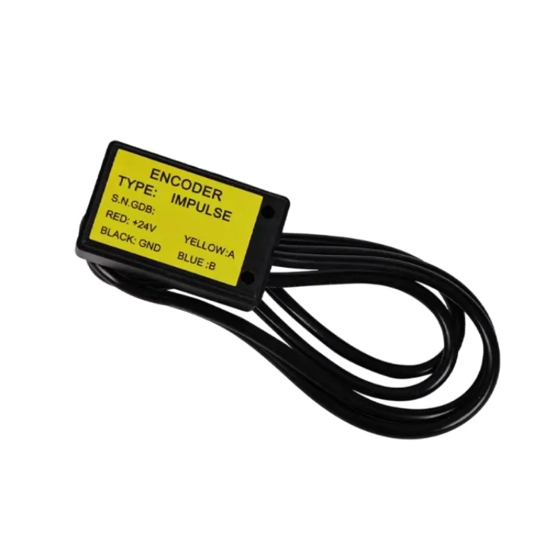 Elevator pulse encoder for gear wheel market applications for door motors